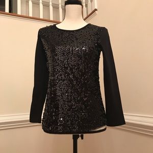 NWOT J.Crew sequined tee